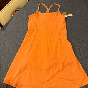 PINK Victoria's Secret Bright Orange Top